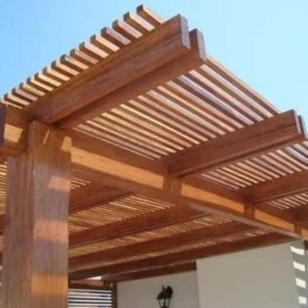 pergola maderera parana canning